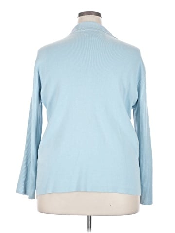 Casual Corner Annex 3/4 Sleeve Button-Down Shirt (view 2)