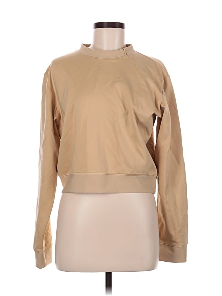 Pre-owned Assorted Brands Sweatshirt In Tan