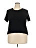 LC Lauren Conrad 100% Polyester Black Pullover Sweater Size XXL - photo 1