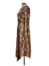 River Island 100% Polyester Animal Print Brown Casual Dress Size 10 - photo 5