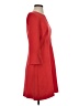 J.Crew Solid Red Casual Dress Size 4 - photo 4