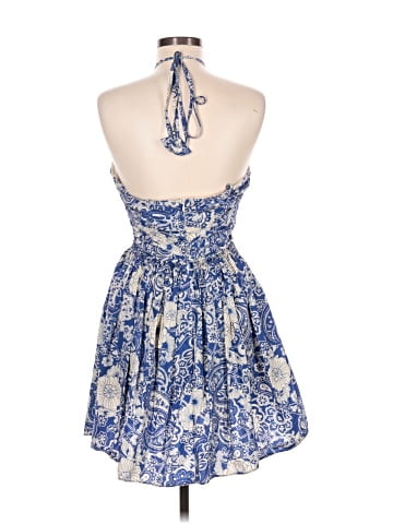 Aqua Cocktail Dress (view 2)