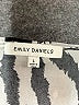 Emily Daniels Animal Print Ivory 3/4 Sleeve Blouse Size L - photo 7