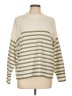Divided by H&M 100% Modacrylic Stripes Ivory Pullover Sweater Size L - photo 1