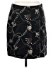 Jenne Maag Paisley Black Wool Skirt Size S - photo 1