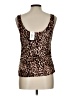 Black Tape_ Brown Sleeveless Top Size L - photo 2