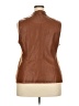 Avenue 100% Polyurethane Brown Vest Size 18 - 20 Plus - photo 2