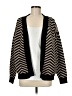 Maurices Chevron-herringbone Black Cardigan Size M - photo 1