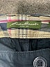 Eddie Bauer 100% Cotton Solid Black Blue Shorts Size 4 - photo 3