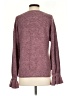 Eri + Ali Burgundy Pullover Sweater Size S - photo 2
