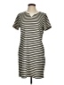 Glamaker Stripes Black Casual Dress Size S - photo 1