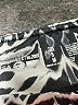 IAB MFG 100% Polyester Animal Print Ivory Black Shorts Size 8 - photo 3