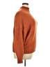 Unbranded 100% Acrylic Solid Orange Turtleneck Sweater Size XXL - photo 4