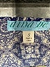 Dina Be 100% Cotton Blue 3/4 Sleeve Blouse Size S - photo 7
