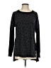 New Directions Animal Print Black Pullover Sweater Size S - photo 1