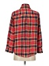 Marc Jacobs 100% Silk Plaid Red Long Sleeve Silk Top Size 4 - photo 2