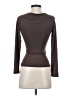 Just Polly Brown Long Sleeve Top Size XS - photo 2