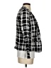 Ella Moss 100% Rayon Checkered-gingham Silver Blazer Size S - photo 4