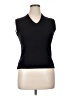 Unbranded 100% Acrylic Black Sweater Vest Size XL (estimated) - photo 1