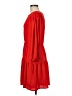 CeCe Solid Red Casual Dress Size M - photo 5