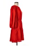 CeCe Solid Red Casual Dress Size M - photo 4