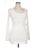 Three Dots White Long Sleeve T-Shirt Size XL - photo 1