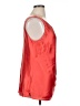 Sejour 100% Silk Red Sleeveless Blouse Size 14 - photo 4