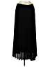 Max Studio 100% Polyester Solid Black Formal Skirt Size M - photo 2