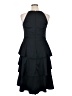 Aidan Mattox 100% Polyester Solid Black Cocktail Dress Size 14 - photo 2