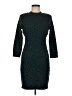 Milly Animal Print Teal Cocktail Dress Size M - photo 1