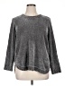Coldwater Creek 100% Polyester Metallic Gray Pullover Sweater Size XL (petite) - photo 1