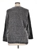 Coldwater Creek 100% Polyester Metallic Gray Pullover Sweater Size XL (petite) - photo 2