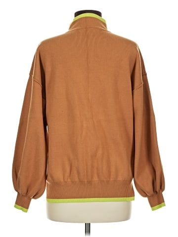 Flat White Turtleneck Sweater (view 2)