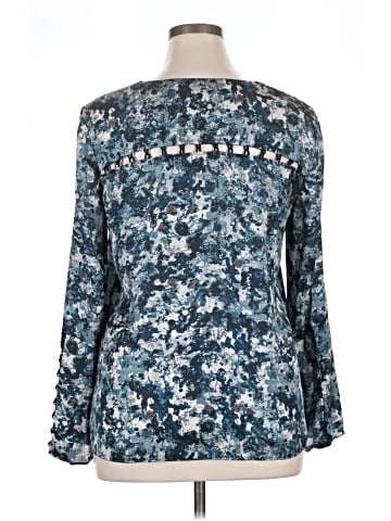 Waverly Grey Long Sleeve Blouse (view 2)