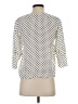 Everlane 100% Viscose Polka Dots Ivory 3/4 Sleeve Blouse Size XXS - photo 2