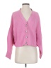 Koch 100% Cotton Pink Cardigan Size S - photo 1