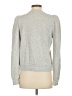 Melrose and Market Metallic Gray Silver Pullover Sweater Size S - photo 2