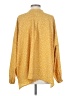 Koch 100% Polyester Polka Dots Yellow Long Sleeve Blouse Size XS - photo 2