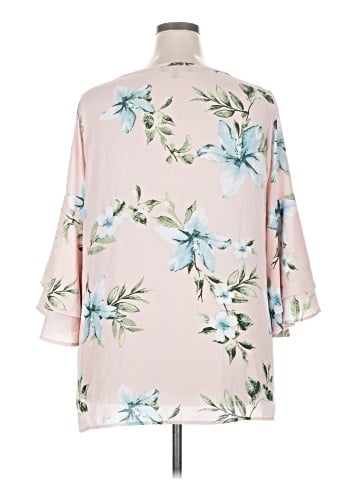 Status by Chenault 3/4 Sleeve Blouse (view 2)