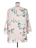 Status by Chenault 100% Polyester Pink 3/4 Sleeve Blouse Size 2X - photo 2