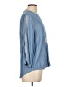 Rose and Rose 100% Polyester Blue 3/4 Sleeve Blouse Size L - photo 4