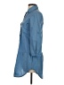 Prototype Blue 3/4 Sleeve Button-Down Shirt Size S - photo 5