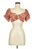 Wild Fable Orange Short Sleeve Blouse Size M - photo 1