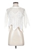 Gracia 100% Polyester Ivory 3/4 Sleeve Blouse Size S - photo 1