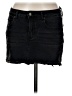 rise Black Denim Skirt Size M - photo 1
