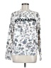 Spiritual Gangster Print Silver Sweatshirt Size M - photo 1