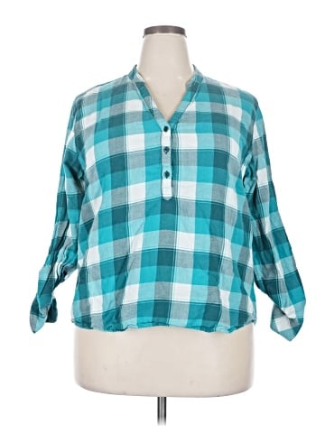 Riders by Lee 3/4 Sleeve Blouse (view 1)