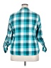 Riders by Lee Teal 3/4 Sleeve Blouse Size XXL - photo 2