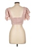 Love Tree Pink Short Sleeve Blouse Size L - photo 2