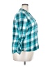 Riders by Lee Teal 3/4 Sleeve Blouse Size XXL - photo 4